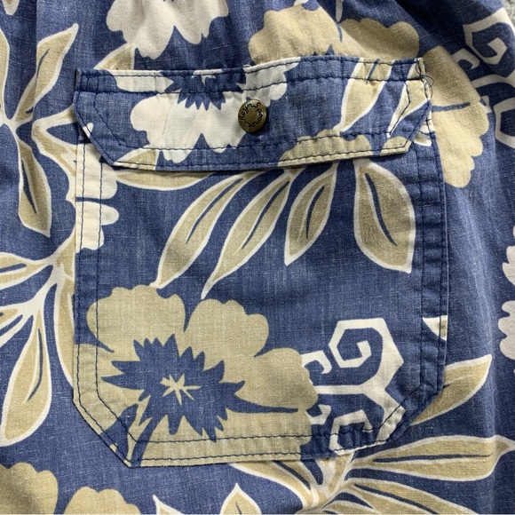 Phil Edwards By Reyn Spooner Vintage Hawaiian Floral 6.5" Swim Trunks Shorts XXL - Picture 12 of 12